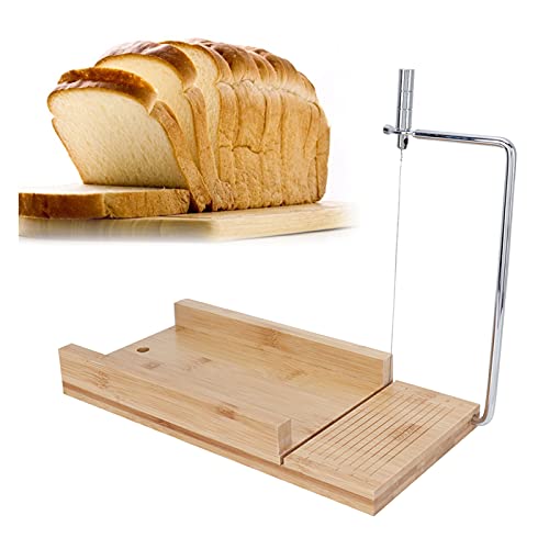 Topyond 1200 ml Seifenherstellungsset, Seifenschneider und Brotform-Set, DIY-Seifen- und Brotherstellungswerkzeuge, Küchenzubehör zum Basteln und Backen von Topyond