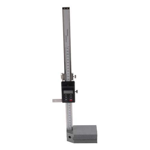 Topyond Messschieber, elektronisches Höhenmessgerät, 0–300 mm, 0,01 mm, Edelstahl, Holzbearbeitungs-Höhenmessgerät für mechanische Bearbeitungsmessungen von Topyond
