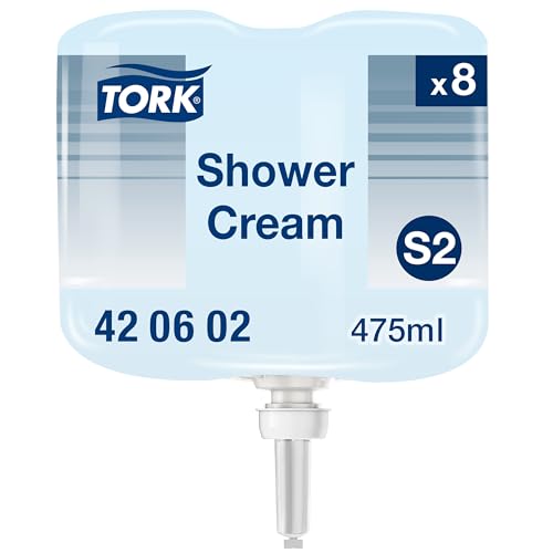 Tork Mini Duschcreme S2, Unisex-Duft, 8 × 475 ml, 420602 von Tork