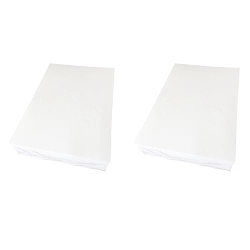 Torsten 100 Blatt Bedruckbares Polypropylen Aufkleber Papier für Inkjet Drucker GläNzend Weiß Wasserdicht - A4 GrößE 8,5 X 11 von Torsten