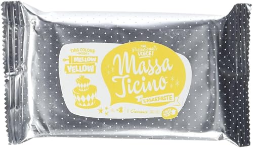 Torten Deko Shop Massa Ticino Tropic gelb, 250g von Torten Deko Shop