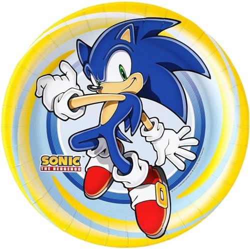 Sonic Runde Tortenaufleger von Torten Deko Shop