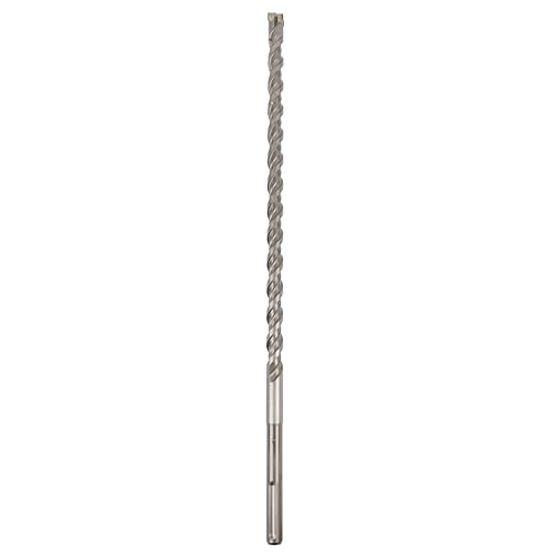 Torxero 2,5 x 61 cm SDS MAX Bits, Rotationshammerbohrer, Hartmetallbohrer, Steinbohrer für Beton, Stein und Ziegel, SDS MAX Hammer, Doppelnut, Steinbohrer, Betonbohrer von Torxero