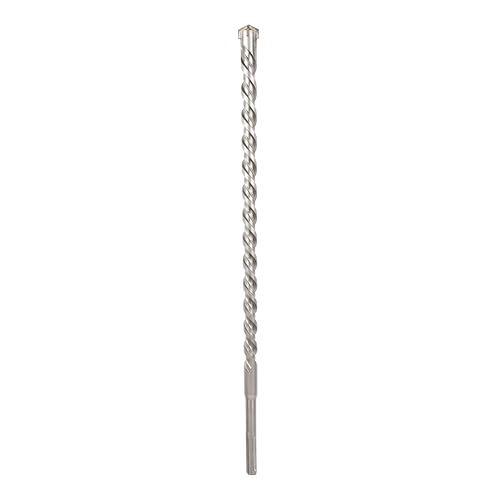 Torxero SDS MAX Bit, Bohrhammer, Hartmetallbohrer, Steinbohrer für Beton, Stein und Ziegel, SDS MAX Hammer, Doppelnut, Steinbohrer, Betonbohrer, 3,8 x 61 cm von Torxero