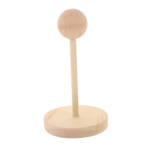 Totority Doll Head Stand aus Holz für Puppenköpfe Antirutsch Basis für Perücken und Hutdisplay für Haarstyling und Aufbewahrung von Puppenzubehör Totority Doll Head Stand aus Holz für Puppenköpfe Antirutsch Basis für Perücken und Hutdisplay für Haarstyling und Aufbewahrung von Puppenzubehör von Totority