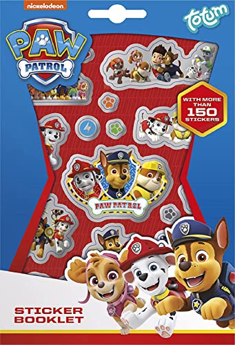 Paw Patrol Sticker - über 150 Sticker mit Motiven von Chase, Rubble, Marshall, Skye und Co. von Totum