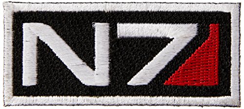 Mass Effect 3 Wappen N7 Logo Aufnäher - Patch - gestickt von Dark Horse Comics