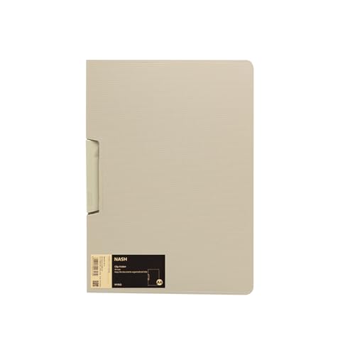 Kunststoff-Klemmbrett, Klemmbrett A4 Klemmbrett Ordner Acryl Klemmbretter mit Low Profile Clip & Heavy Duty Klemmbretter für Office School Supplies (Khaki, A4) von Toyhood