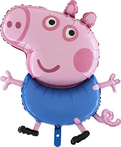 Toyland® 37-Zoll-Riesen-Jumbo-Größe Peppa Pig Zeichen -Peppa oder George-Folienballon - Kinder Party Ballons (George Pig) von Toyland