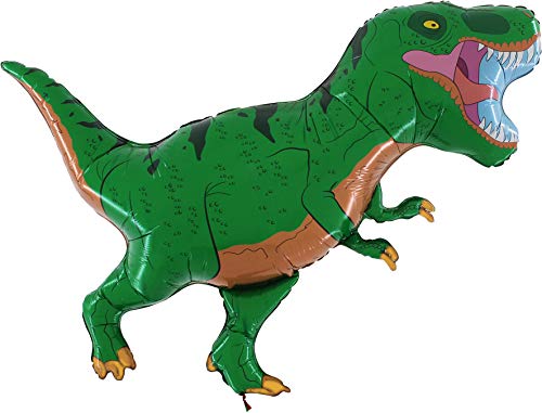 39 "grüner T-Rex Dinosaurier Folienballon - Partydekorationen von Toyland