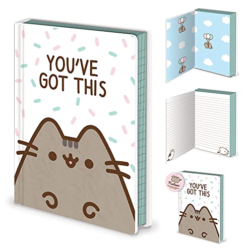 Pyramid International Pusheen | You've Got This | A5 | Premium | Notizbuch | Kinder | Erwachsene | Geburtstag | Weihnachten von Toys & Gamers