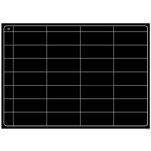 Toysmith TIREOW Magnetisch Kalender Tafel für Kühlschrank Familie Notizblock Tagesplaner, Perfekt Tafelmagnet Magnettafel Magnetische Kreidetafel, 29,7 x 42 cm (D) von Toysmith