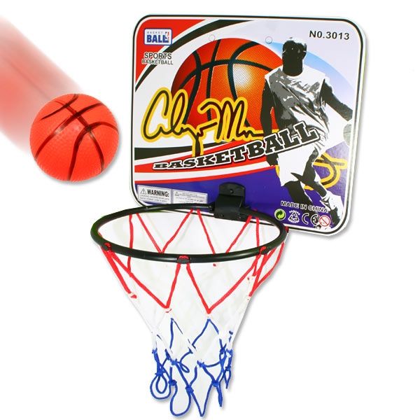 Basketballspiel mit Korb u. Ball im Set von Toytrade M.C. Biermann GmbH