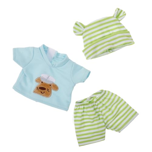 Toyvian 10 Puppenkleidung aus Vinyl Kleidung und Accessoires für wiedergeborene Puppen Babypuppen-Pyjama-Badeanzüge puppenkleider Set puppenkleidung Set Babypuppenkleidung Babypuppenmütze von Toyvian