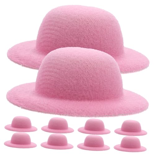 Toyvian 10 Stück Miniaturisierte Hüte Imitation Puppenhüte für DIY Bastelprojekte Kreative Dekoration für Mini Häuser Kleidung und Schmuck aus Lint Toyvian 10 Stück Miniaturisierte Hüte Imitation Puppenhüte für DIY Bastelprojekte Kreative Dekoration für Mini Häuser Kleidung und Schmuck aus Lint von Toyvian