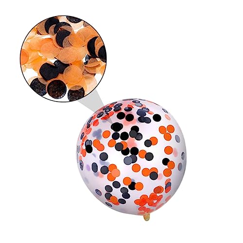 Toyvian 15 Stück Halloween Luftballons Pastellfarbene Latexballons Für Partydekoration Leuchtende Ballons Verschiedenen Größen Für Geburtstagsfeiern Und Besondere Anlässe von Toyvian