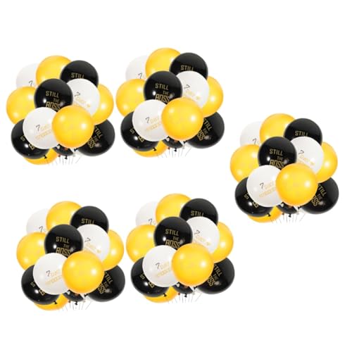 Toyvian 150 Stk Ruhestand Dekoration Cholo-Party-Dekorationen Partyballons Dekorationen Latexballons Ruhestand Partydekoration Ruhestand Dekorationen für Ruhestandsfeiern Ruhestand Ballons von Toyvian