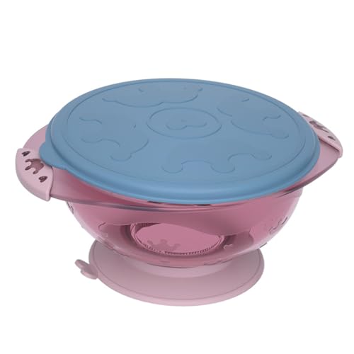 Toyvian 1Stk Schüssel food container nahrungsbehälter Safe suction cup bowl Lebensmittelbehälter mit Saugnapf Babyschalen mit Saugnapf Schalen aus Silikon Saugnäpfe pp Violett von Toyvian