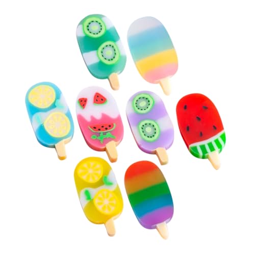 Toyvian 2 Kartons -radiergummi Eistüten Eisspielzeug Für Untertasse Waffeln Neuheitseraser Cartoon Radiergummis Süße Lebensmittel Radiergummis Pop Gummi von Toyvian