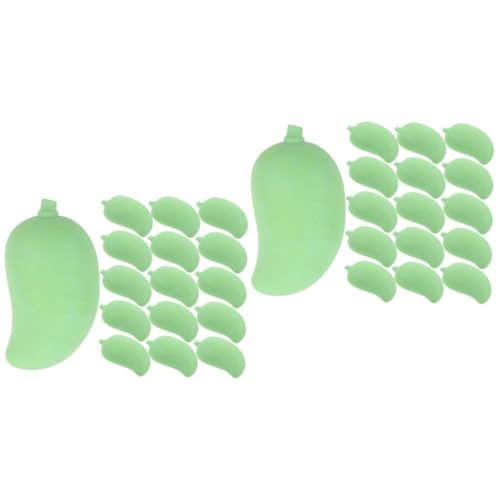 Toyvian 2 Sätze Karotten Radiergummi Radiergummis Masse Radiergummis Für Bulk Große Radiergummis Mango Radiergummis Lustige Radiergummis Light Green 20 Stück * 2 von Toyvian