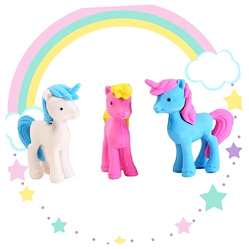 Toyvian 20St Radiergummi in Einhornform für kindergeschenke Partygeschenk die schule geschenketueten Radiergummis Radiergummis für von Toyvian