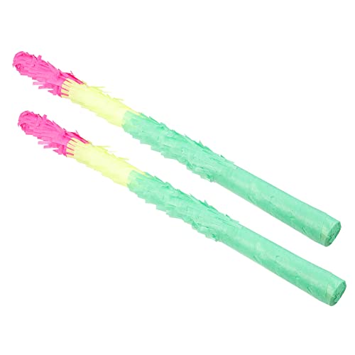 Toyvian 2st Pinata-spielzeugstock Bunte Pinata-sticks Süßigkeiten-sticks Für Die Party Pinata-sticks Für Zuckerstangen Für Pinata-sticks Für Die Party Einfach Zu Papier von Toyvian