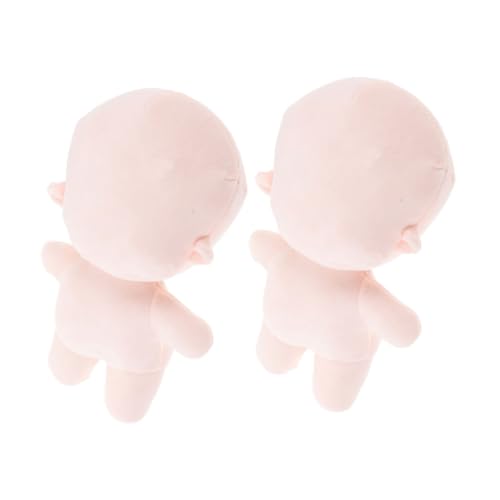 Toyvian 2st Puppe Puppe Dekorative Leere Puppe Tragbare Leere Puppe Stoffpuppe Selber Machen Gefüllte DIY-Puppe Tragbares Puppenmodell Leere Puppe Anziehen Gefüllter Puppenkörper Plüsch von Toyvian