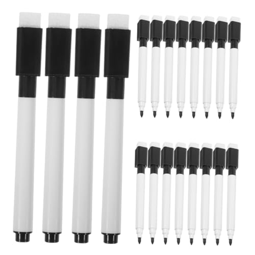 Toyvian 30 Stück Whiteboard Stifte Whiteboard Marker Löschbare Stifte Sport Maschinen Endabdeckung Zeichen/Notizmarker Maschinen Endabdeckung Marker Löschbare Marker Kunststoff von Toyvian