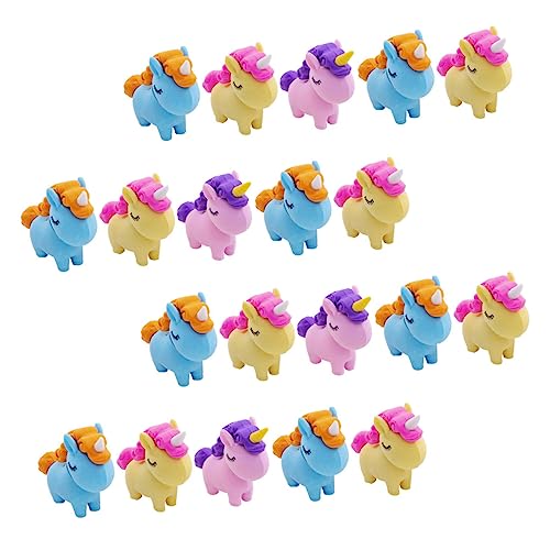 Toyvian 30St Radiergummi Mini-Gummis Kinderset Fun Eraser für Spielzeugnahrung riesige Spielzeuge erasers for für entzückende Mini-Radierer Kindergäuer Plastik von Toyvian