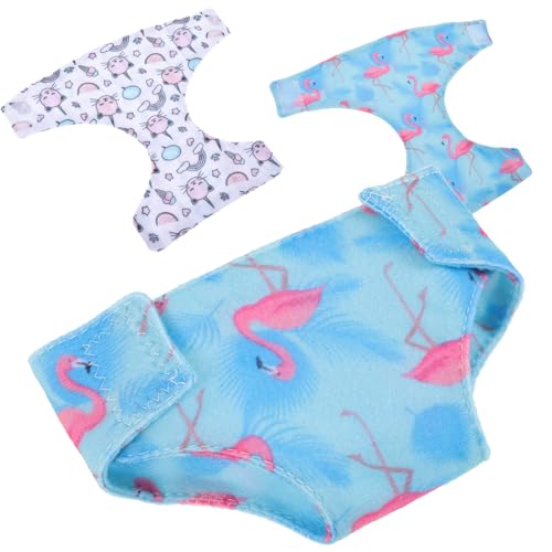 Toyvian 3St Unterhose Puppen Kleidung Puppen Klamotten Puppen-Wechselkleidung-Set mit Accessoires Puppen- -Set Unterhose für kleine Puppenunterwäsche Stoff von Toyvian