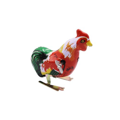 Toyvian 3er Set Springendes Huhn Vintage Handgefertigtes Blechspielzeug Retro Hahn Aufziehspielzeug Für Zufällige Farben Ideal Als Oder Party Mitgebsel von Toyvian