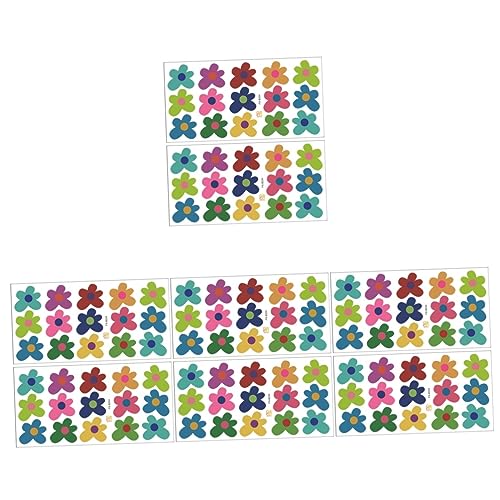 Toyvian 4 Sätze Blumen Wandtattoo Schlafzimmertapete Baum Wandtattoo Kinderzimmer Wandsticker Wall Stickers for Room Aufkleber Für Türen Blumendesign-aufkleber Pvc 2 Stück * 4 von Toyvian