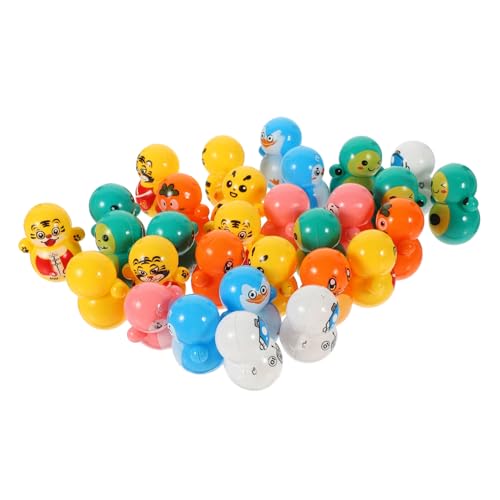 Toyvian 60 Stück Teiliges Mini Tumbler aus Kunststoff Bunte Spielzeuge mit Schwingender Wackelfunktion Stressabbauend und Sicher als Party Mitgebsel und Schreibtisch Deko Toyvian 60 Stück Teiliges Mini Tumbler aus Kunststoff Bunte Spielzeuge mit Schwingender Wackelfunktion Stressabbauend und Sicher als Party Mitgebsel und Schreibtisch Deko von Toyvian