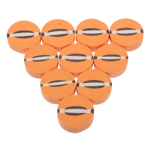 Toyvian 70 Stück Fußballgummi sport sportball rosa Lesezeichen fußball radiergummi Fußball Radierer Lebensmittel Radiergummis für schreibtisch haustiere für klassenzimmer von Toyvian