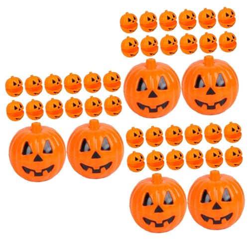 Toyvian 72 Stk Kürbis-blindbox Kürbislaterne Kürbis Keksdose Halloween-dekorationen Süßes Oder Saures Süßigkeitengericht Behälter Für Halloween-leckereien Süßigkeitenglas Kürbis-dekor Pp von Toyvian