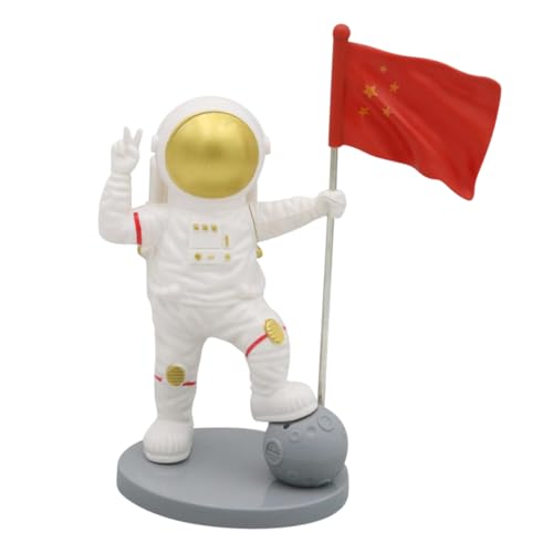 Toyvian Astronautkuchen-schmuck-kunststoff-kunststoff-astronaut-modell- -kuchen-back-ornament von Toyvian