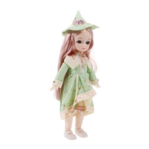 Toyvian Bjd-gelenkpuppe Amerikanische Puppen Für Mädchen Süße Puppen Kawaii Lebendige Puppe Perücke Puppe Kugelgelenkpuppe Mädchenpuppen Bjd-puppenkörper Miniatur-schaufensterpuppen Samt von Toyvian