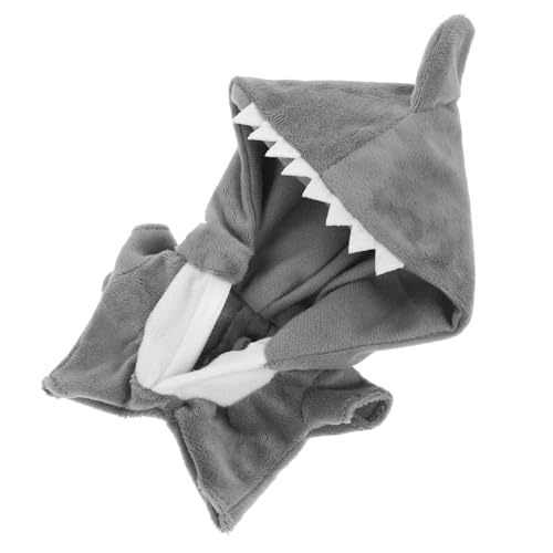 Toyvian Dinosaurier-Strampler Puppenaugen Kleidung Hosenbügel Puppenkostüm Für Puppen Ersetzen Kleidung Puppendeko Für Zartes Puppendekor Puppenkleidung Kurzer Plüsch Grey von Toyvian