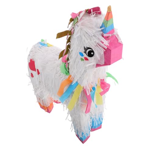 Toyvian Einhorn Piñata Aus Papier Einhorn Piñata Mexikanische Themenparty Dekoration Süßigkeitenfüller Piñata Für Partygeschenke Für Geburtstage Fiestas Cinco De Mayo von Toyvian