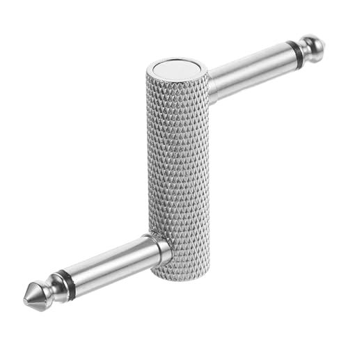 Toyvian Gitarrenkabel Effektpedal-audiokoppler Für Gitarreneffektpedale Adapter Für Gitarreneffektpedale Für Effektpedale Gitarren-pedalteile Pedalkoppler Metall Silver von Toyvian