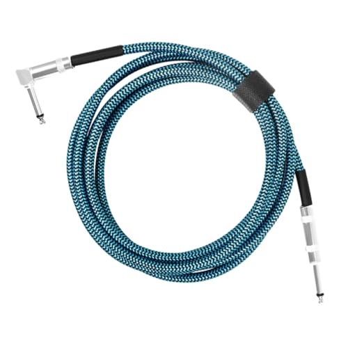 Toyvian Gitarrenkabel Xlr-kabel Ampere Akustische Gitarre Kabel Trs-kabel Gitarrenleader Lautsprecherkabel Kopfhörer Verlängerungskabel Gitarrenverstärker Akkorde Kupferkern Blue von Toyvian