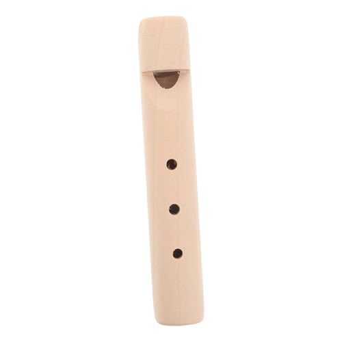 Toyvian Kinderflöte Zinn verrückt Musical Instrument für Holzflöte musikspielzeug für Anfänger für Kleinkinder Pfeifen für Spielzeugpfeifen Khaki von Toyvian