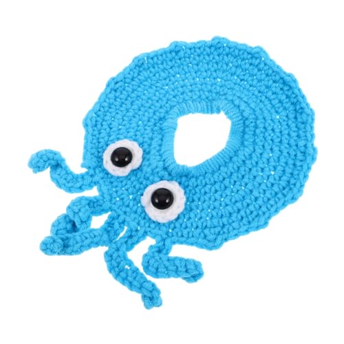 Toyvian Linsendekorring Strickset Häkelset Für Anfänger Shutter Hugger Kinderwagenspielzeug Häkelset Für -Spiral-hängekinderwagen Shutter-Kamera Babyautos Blue Garn von Toyvian