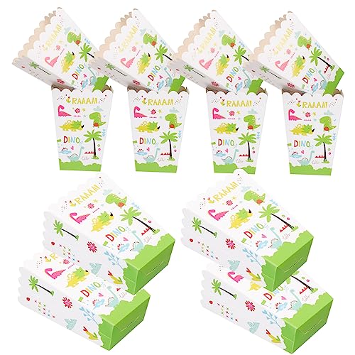 Toyvian Packung Mit 24 Stück Popcorn-Boxen für Partys kleine Popcornbehälter aus Papier Beutel mit süßen Kegeln Popcorntüten popcorn becher popcornbecher paper cups Popcornboxen für von Toyvian