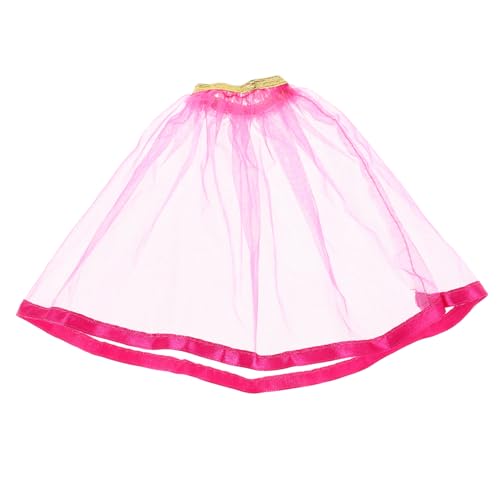 Toyvian Puppenrock Petticoat für Mini Kleid puppenhauszubehör puppenzubehör interessantes Miniaturspielzeug Puppen ersetzen Kleidung Mini- -Layout-Requisiten Stoff von Toyvian