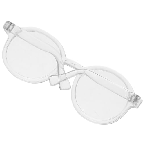 Toyvian Transparente Mini Puppenbrille DIY Dollhouse Accessoire Spiel Brille für Puppen Stilvolles Detailreiches Design für Puppenkostüm und Sammler Toyvian Transparente Mini Puppenbrille DIY Dollhouse Accessoire Spiel Brille für Puppen Stilvolles Detailreiches Design für Puppenkostüm und Sammler von Toyvian