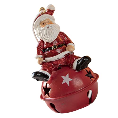 Toyvian Weihnachtsbaumschmuck Weihnachtsschmuck Girlande Weihnachtsbaumschmuck Weihnachtsbeleuchtung Mini Weihnachtsbaum Christbaumglocken Ornamente Weihnachtsschmuck Weihnachtsmann Rot von Toyvian