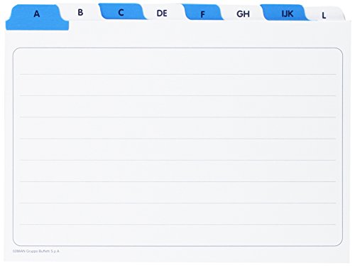 Trade Flex 0288AN000 Alphabetische Register für Karteikästen, 15 x 21 cm von Trade Flex