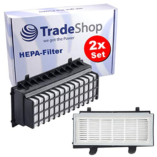 Trade-Shop 2X HEPA Filter für Bosch Staubsauger Relaxx'x BGS51410 / BGS51431 / BGS5330A / BGS5331 / BGS5335 alternativ Filter 00577281, 00573928 Trade-Shop 2X HEPA Filter für Bosch Staubsauger Relaxx'x BGS51410 / BGS51431 / BGS5330A / BGS5331 / BGS5335 alternativ Filter 00577281, 00573928 von Trade-Shop