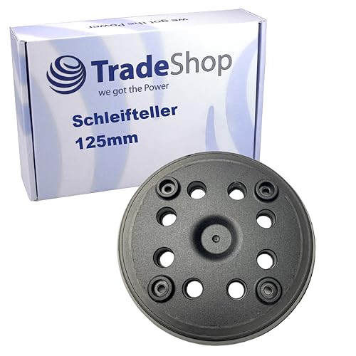 Trade-Shop 8-Loch + 4-Loch Klett Schleifteller/Stützteller/Haftteller kompatibel mit Bosch PEX 270 A, PEX 270 AE ersetzt 2608601159, 2608601169 Trade-Shop 8-Loch + 4-Loch Klett Schleifteller/Stützteller/Haftteller kompatibel mit Bosch PEX 270 A, PEX 270 AE ersetzt 2608601159, 2608601169 von Trade-Shop